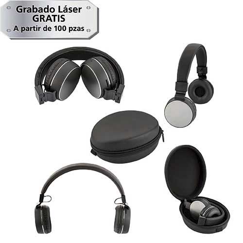 Audífonos o auriculares Bluetooth manos libres STATIC promocionales, SO  078